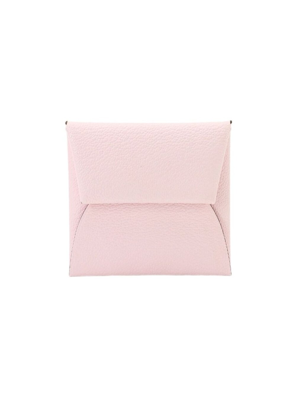Hermes Bastia Coin Purse Evercolor Chevre Mysore Silver